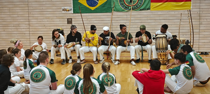 II. Batizado e Troca de Cordas der TGO-Capoeira-Gruppe 